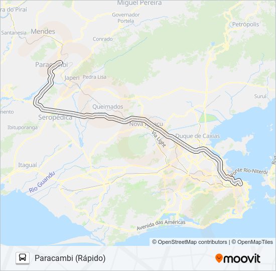 193C bus Line Map