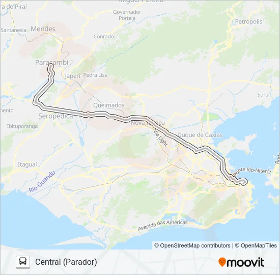 193C Bus Line Map
