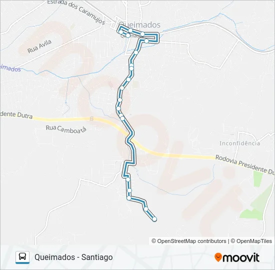 13 Bus Line Map