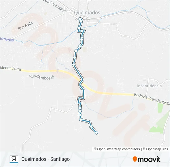 13 Bus Line Map