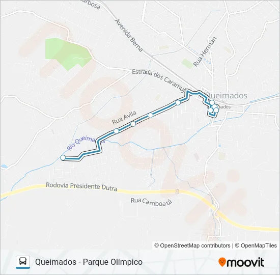 15 Bus Line Map