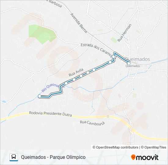 15 Bus Line Map