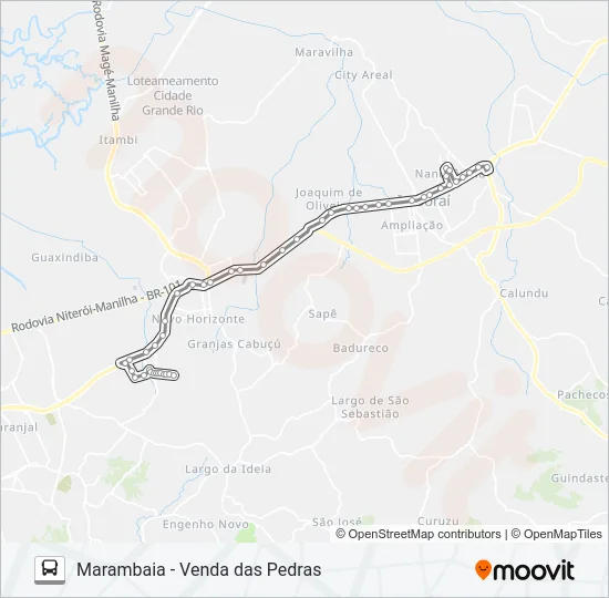 15 Bus Line Map