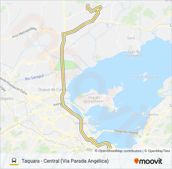 470C Bus Line Map