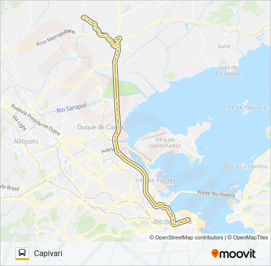 565C Bus Line Map