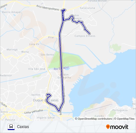 11 bus Line Map