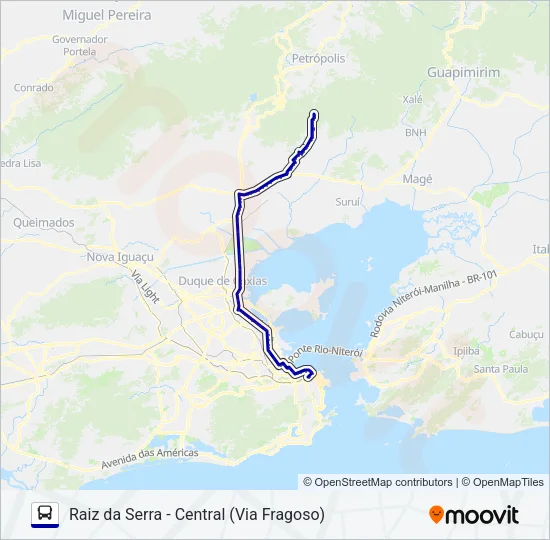 461C Bus Line Map