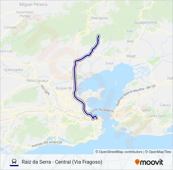 461C Bus Line Map