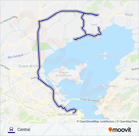 466C Bus Line Map