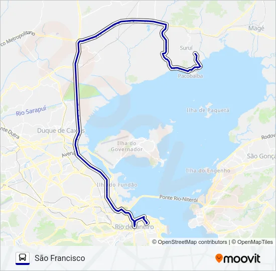 466C Bus Line Map
