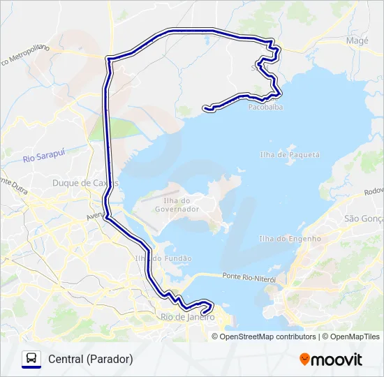 467C Bus Line Map