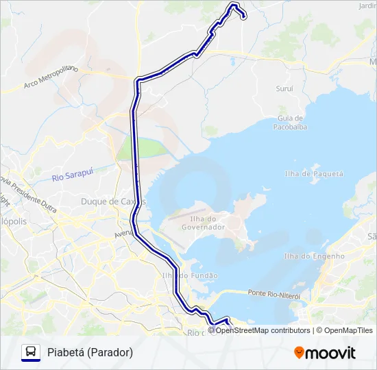 468C Bus Line Map