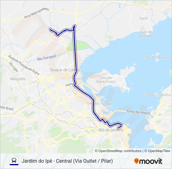 556C Bus Line Map