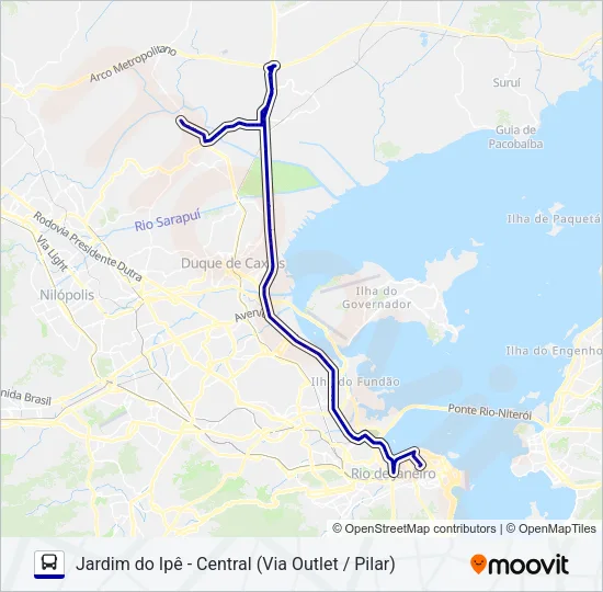 556C Bus Line Map