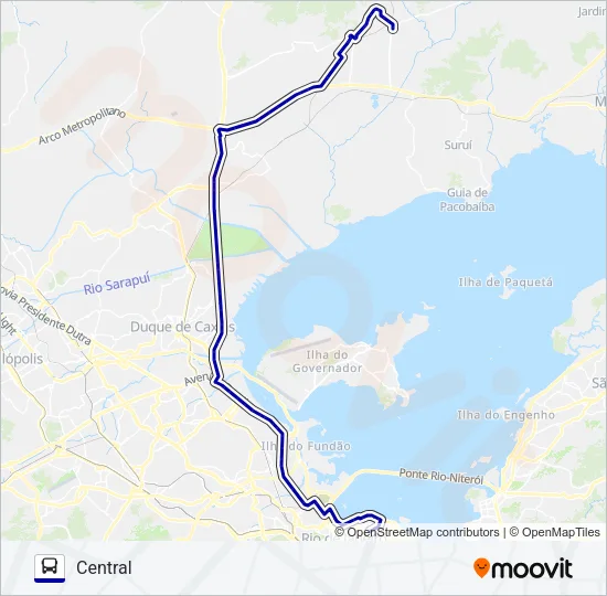 3461C Bus Line Map