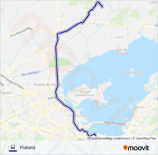3461C Bus Line Map