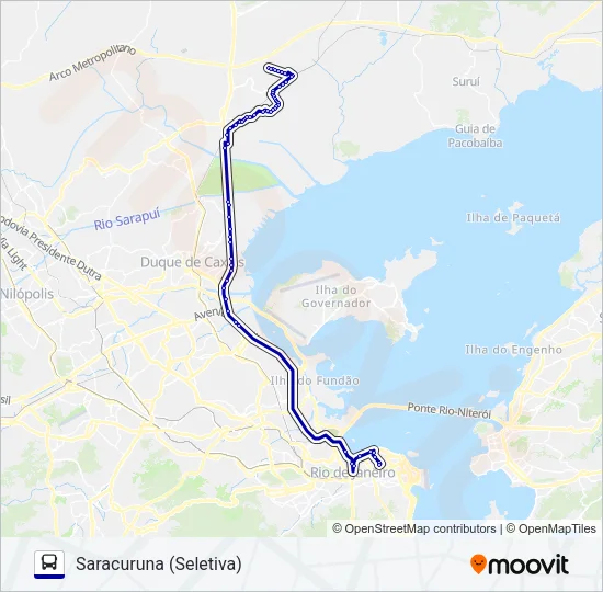 3471C Bus Line Map