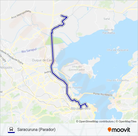 3471C Bus Line Map