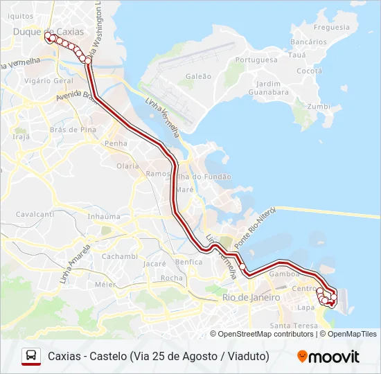 2950C (EXECUTIVO) Bus Line Map