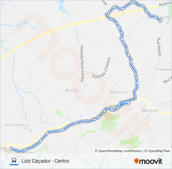11 Bus Line Map