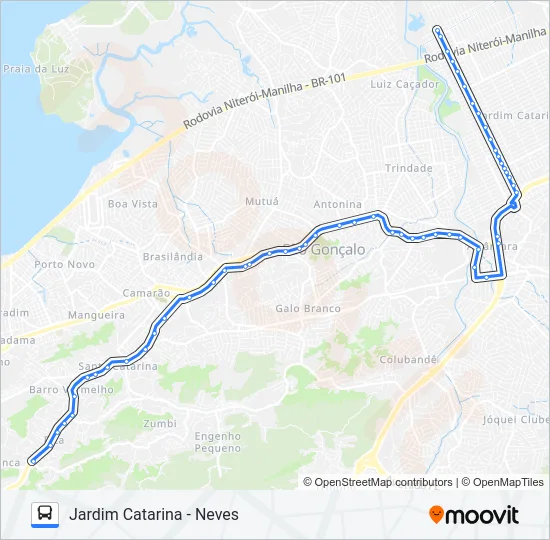 13 Bus Line Map