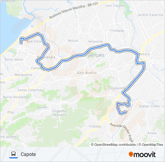 Mapa de 26 de autobús