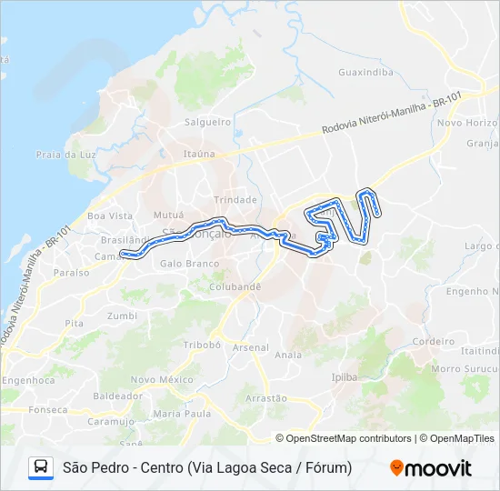 30 Bus Line Map