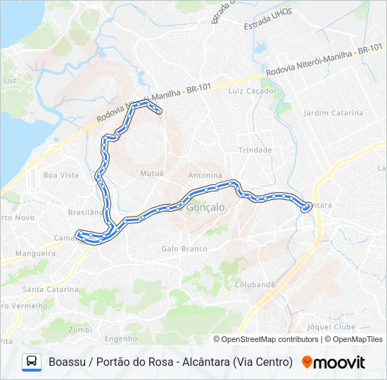 37 Bus Line Map