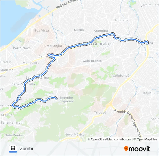 48 Bus Line Map