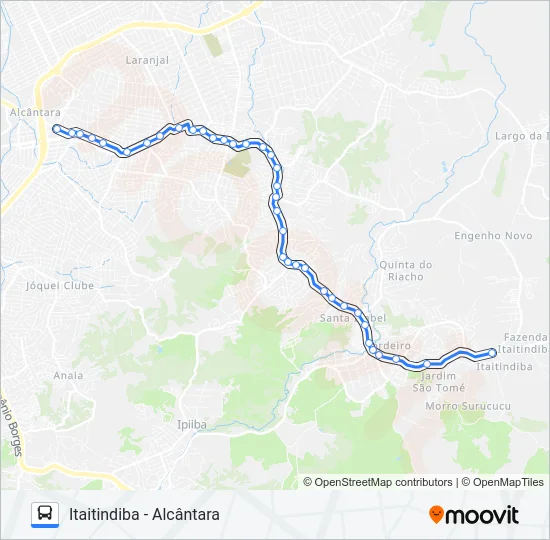 49 Bus Line Map