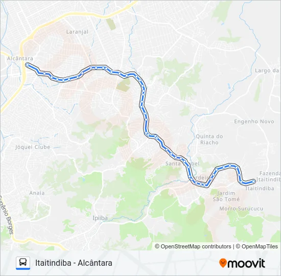 49 Bus Line Map