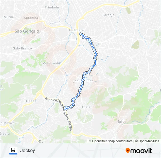 15A Bus Line Map