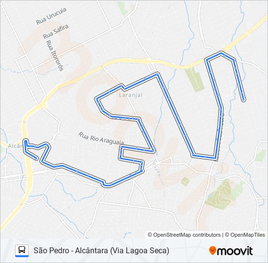 30B bus Line Map