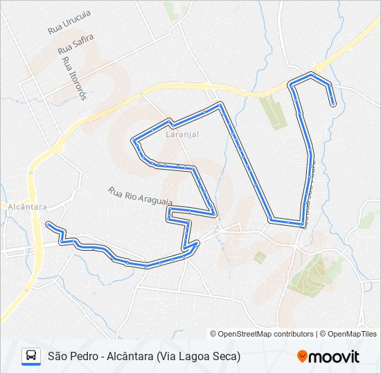 30B bus Line Map