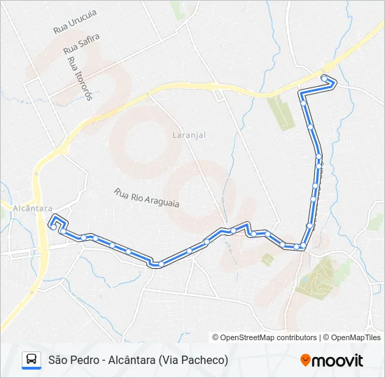 30C Bus Line Map