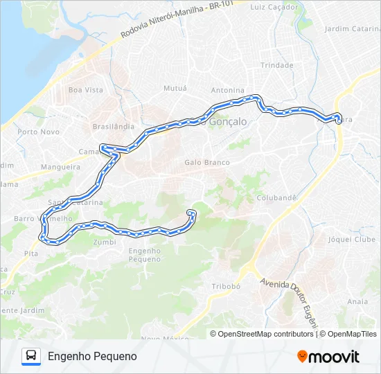 48A Bus Line Map