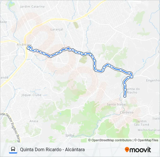 49A Bus Line Map