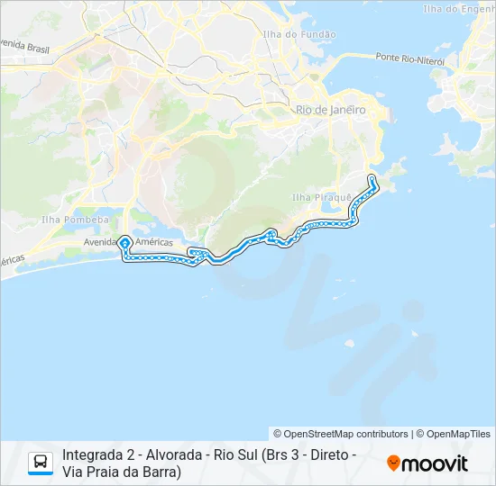 552 - INT2 Bus Line Map