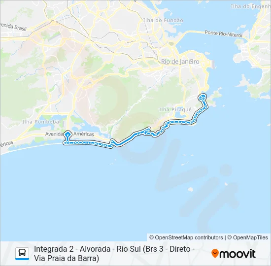 552 - INT2 Bus Line Map
