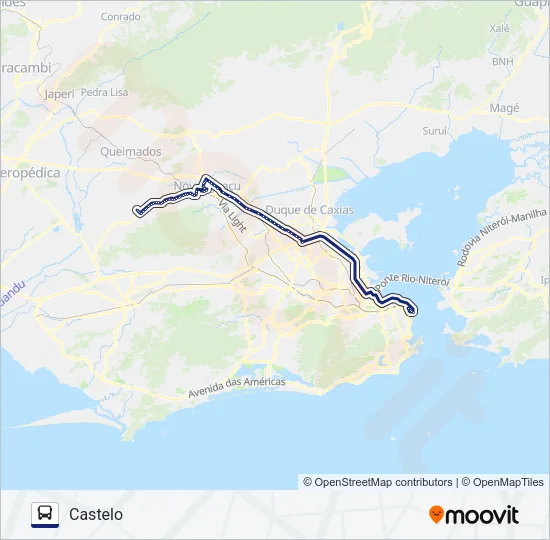 1956B (EXECUTIVO) Bus Line Map