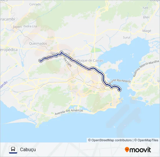 1956B (EXECUTIVO) Bus Line Map