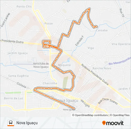 108 Bus Line Map
