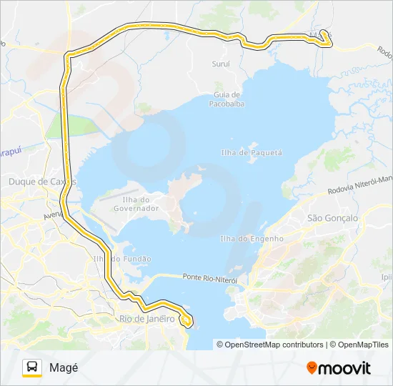 2125C (EXECUTIVO) Bus Line Map