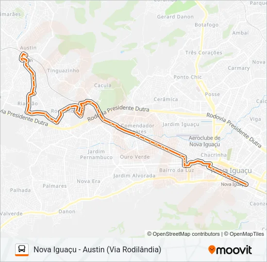 010 Bus Line Map