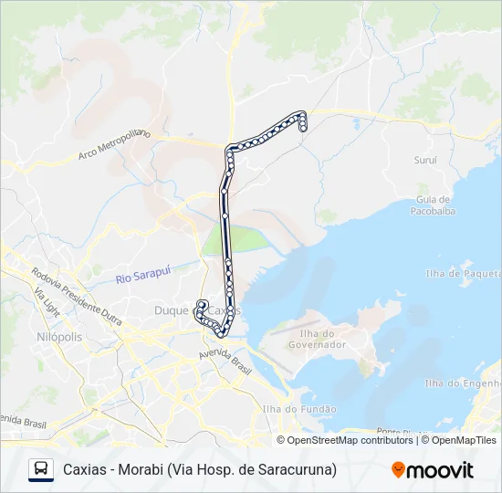 26M Bus Line Map