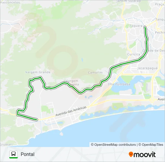 810 Bus Line Map