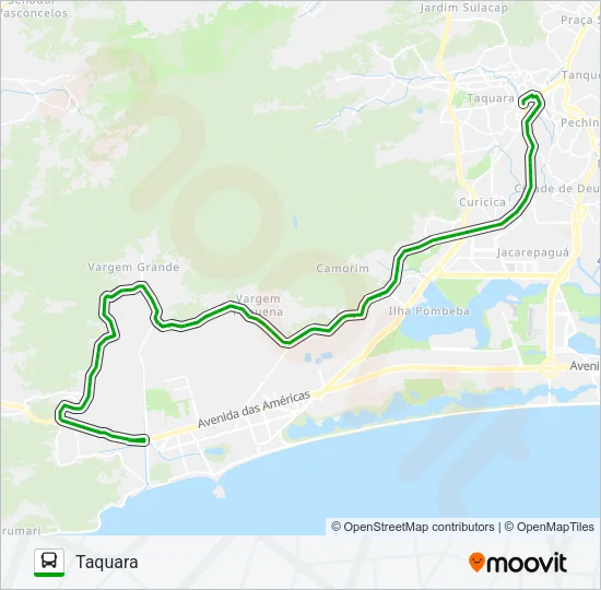 810 Bus Line Map