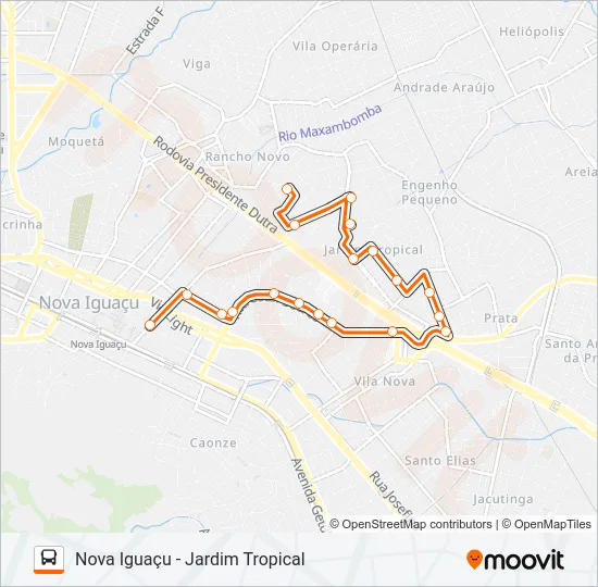 226 Bus Line Map
