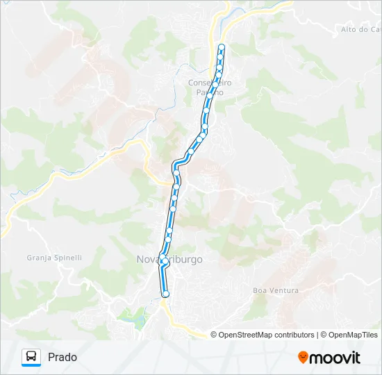 15 Bus Line Map