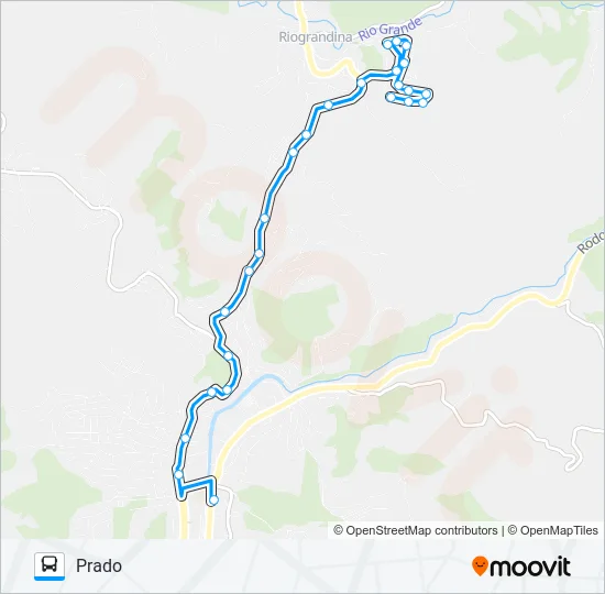 15 Bus Line Map